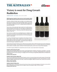 Victory is sweet for Doug Govan’s