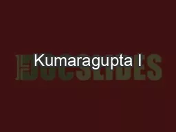 Kumaragupta I