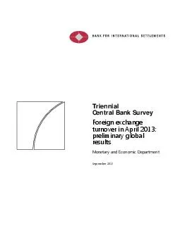 Triennial Central Bank Survey   Bank for International
