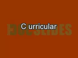 C urricular