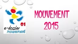 Mouvement 2015