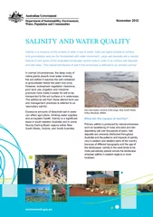 SALINITY AND WATER QUALITY