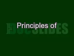 Principles of