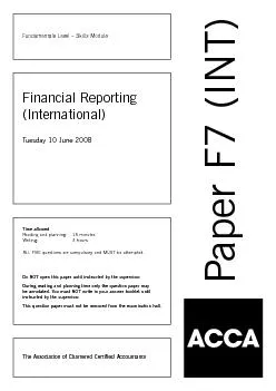 4(a)Framework for the Preparation and Presentation of Financial Statem