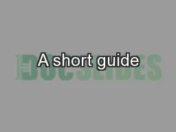 A short guide