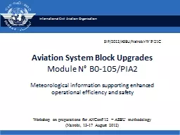 Aviation System Block Upgrades
