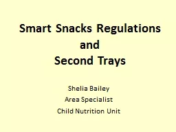 Smart Snacks Regulations
