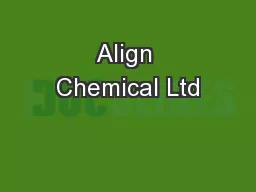 Align Chemical Ltd