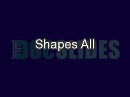 Shapes All