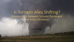 Tornadoes and the Arctic Oscillation