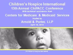 © Children’s Hospice International