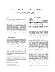 Sparrow:Distributed,LowLatencySchedulingKayOusterhout,PatrickWendell,M