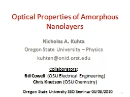 Optical Properties of Amorphous Nanolayers