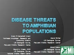 Disease Threats to Amphibian Populations