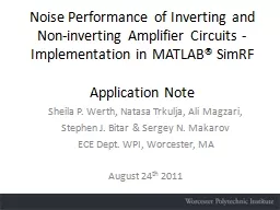 Noise Performance of Inverting and Non-inverting Amplifier