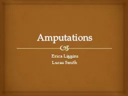 Amputations