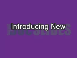 Introducing New