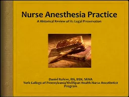 Nurse Anesthesia