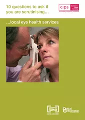10 questions to ask if you are scrutinising local eye health services