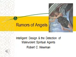Rumors of Angels