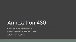 Annexation 480