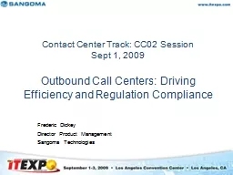 Contact Center Track: CC02 Session