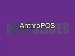 AnthroPOS