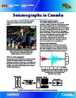 Seismographs in Canada