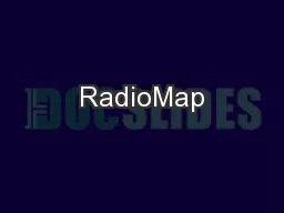 RadioMap
