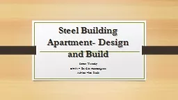 Steel Building Apartment- Design and Build