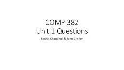 COMP 382