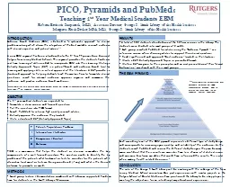 PICO, Pyramids and