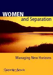 This book is for you if you are a woman going throughseparation or div