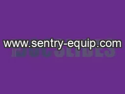 www.sentry-equip.com