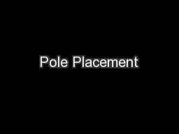 Pole Placement
