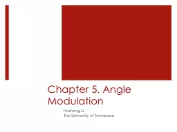 Chapter 5. Angle Modulation
