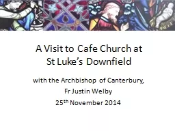 A Visit to Cafe Church at