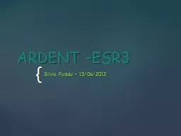 ARDENT –ESR3