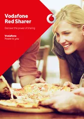 Vodafone Red SharerDiscover the power of sharingVodafonePower to you
.