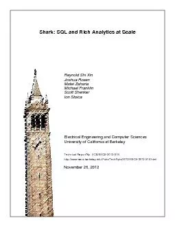 Shark: SQL and Rich Analytics at Scale