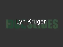 Lyn Kruger