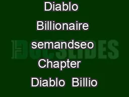 Diablo  Billionaire semandseo Chapter   Diablo  Billio
