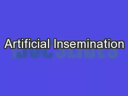 Artificial Insemination
