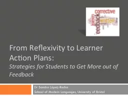 From Reflexivity to Learner Action Plans: