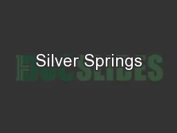 Silver Springs