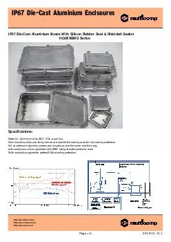 IP DieCast Aluminium Enclsoures Page   V