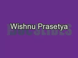 Wishnu Prasetya