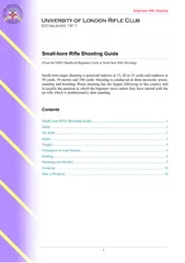 Small-bore Rifle Shooting 1