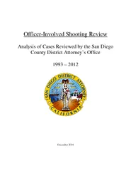 OfficerInvolved ShootingReview