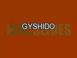 GYSHIDO